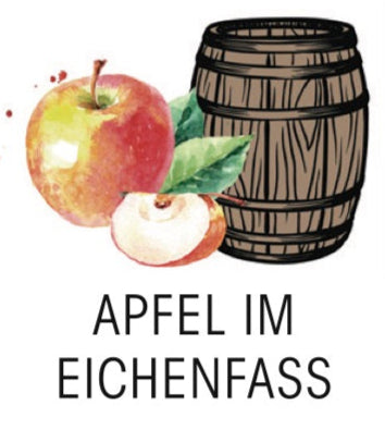 Apfel im Eichenfass